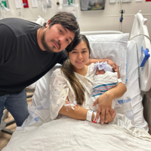 Hermalinda Contreras born to Michelle Espino and Fernando Contreras at Ascension Seton Hays