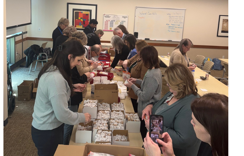 Texas Disaster Recovery and Medical Response Team Provide Winter Care Kits